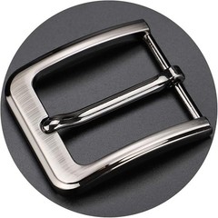 1.5 Inches (38-40 Mm) Belt Buckle Single Prong Square Replacement Buckle for Men