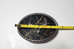 NOCONA Belt Buckle Hunting Deer Skull Fits Belt Size 1.5 Sz 3/5&Prime; x 2/5&Prime; USA