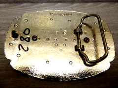 BELT BUCKLE, 4&Prime;X3&Prime; Add your stone, 30mm x 40mm Silver Black Color, 1- 1/2&Prime; belt