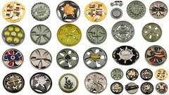 Spinners Bull Eagle Scorpion Horse Flag Belt Buckle Western Cowboy Cowgirl Rodeo