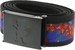 New Grizzly Griptape Co Tropical Black Tie Dye Clamp Mens Skate Belts RBCK-172