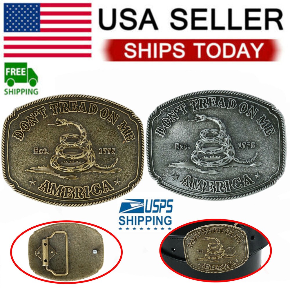New American Belt Buckle CTM Don&rsquo;t Tread on Me