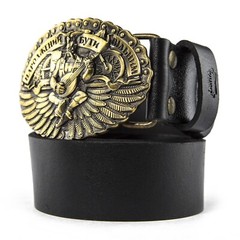 Belt buckle « Born to be free »; Biker buckle, Solid brass buckle