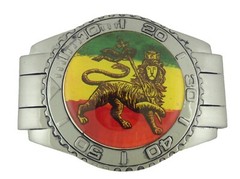 12 Pc LOT Rastafarian Lion Judah Marijuana Leaf Weed Pot Belt Buckles Wholesale