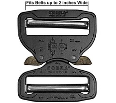 Adjustable Dual 2 in. (50mm) Quick-Release Buckle by