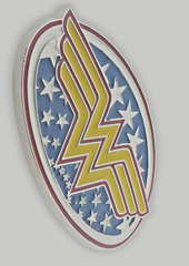 Wonder Woman Belt Buckle Original DC Comics LOGO Cosplay Halloween Costume Party