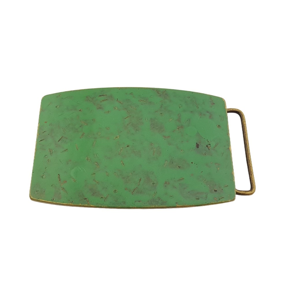 Brass Distressed and Hammered Belt Buckle with Patina finish
