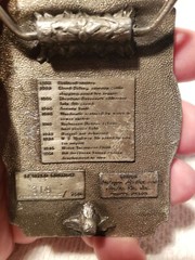 Limited Edition 319 Of 750 Dickinson North Dakota Centennial belt buckle 1981