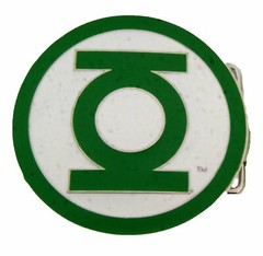 Green Lantern Belt Buckle DC Comics GREEN EDGE Costume Halloween Men New Fashion