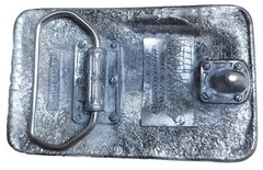 3&Prime; Wide Pewter Belt Buckle Mac Pro Tools Limited Ed 3rd in Series fits 2&Prime; Belts
