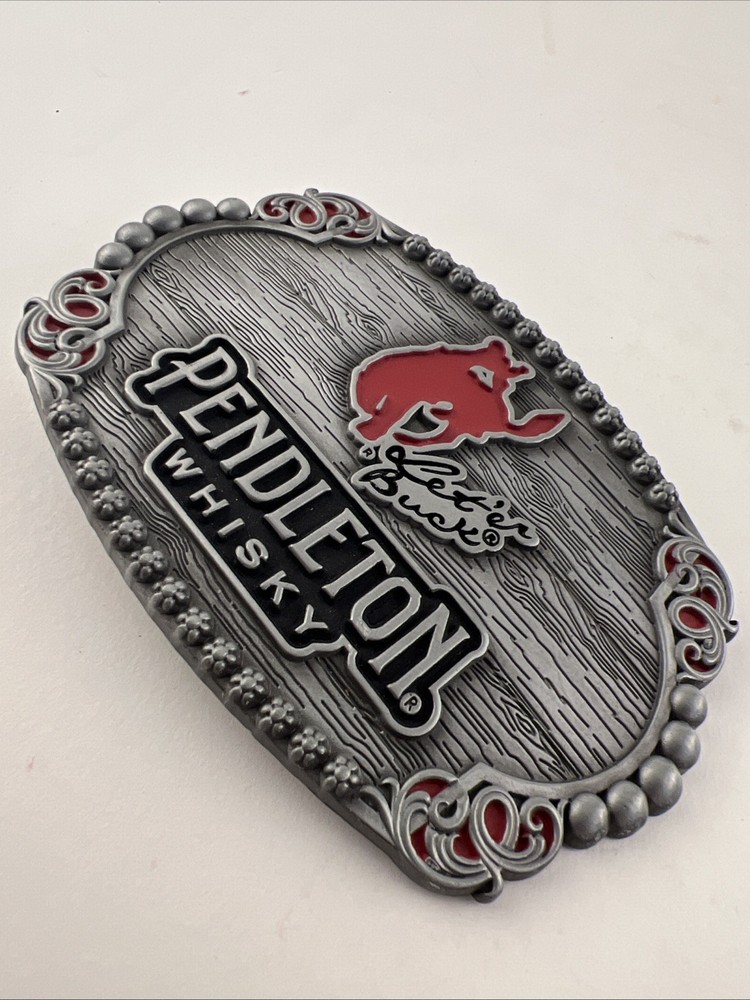 2023 Pendleton Whisky Belt Buckle Let&rsquo;er Buck Limited Ed.