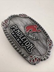2023 Pendleton Whisky Belt Buckle Let&rsquo;er Buck Limited Ed.