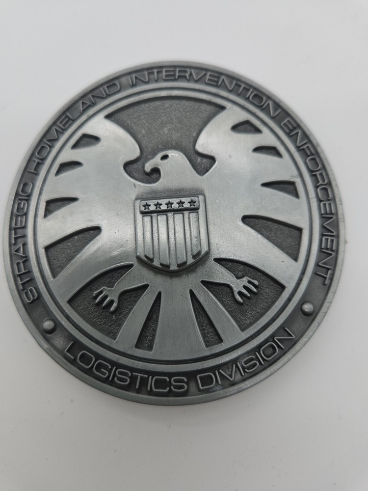 Marvel Comics AGENTS OF SHIELD Pewter Finish Metal BELT BUCKLE