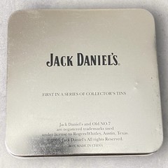 2003 Jack Daniel’s Old No. 7 Brand Belt Buckle With Tin