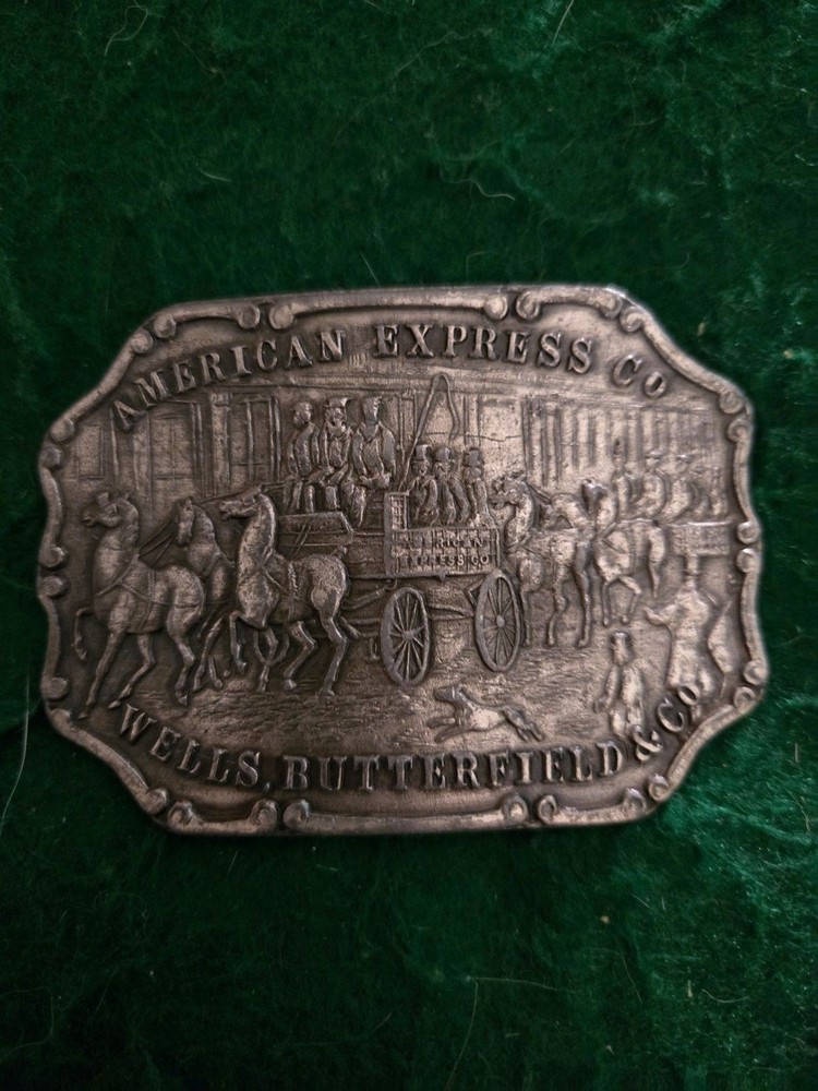 Vintage American Express Co Belt Buckle (O-17)