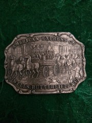 Vintage American Express Co Belt Buckle (O-17)