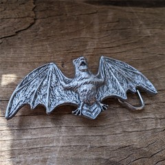 3D Bat Belt Buckle – Western Cowboys Belt Buckle – Mens Womens Belt Buckle