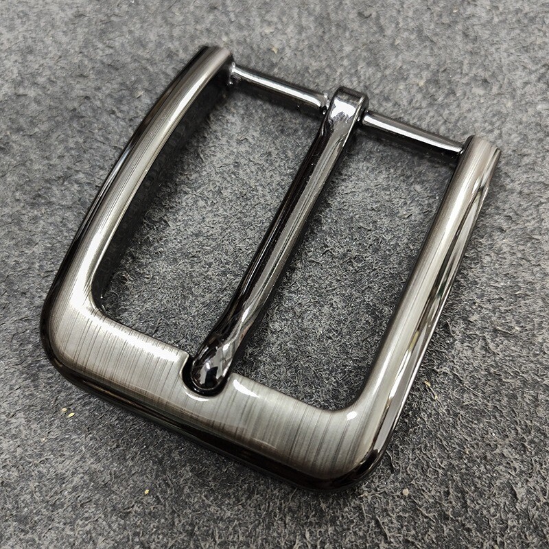 Single Prong Belt Buckle Alloy Pin Buckle for 1.5&Prime; Wide belt Replacement Buckle