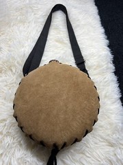 Native Leather Water Cantina Brown Buckle Adjustable Woof & Chief