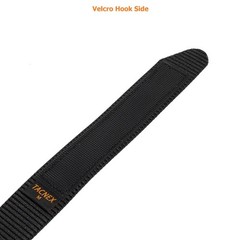 TACNEX No-Scratch Nylon Belt 1 3/8&Prime; No Metal Buckle X-Large, Black