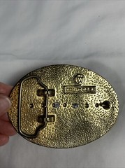 Letter “U” Belt Buckle Western Cowboy Casual Fashion Style Silver/Gold 3 3/4&Prime;