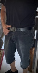 “Dead Planets” Industrial Cosmic Wearable Art Belt Buckle – Darren McNeese