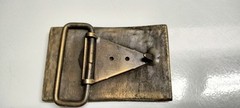 Smith & Wesson Metal Belt Buckle Silver/Gold 1.5in Fit Western Hunting Logo