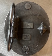 TENNIS themed BELT BUCKLE