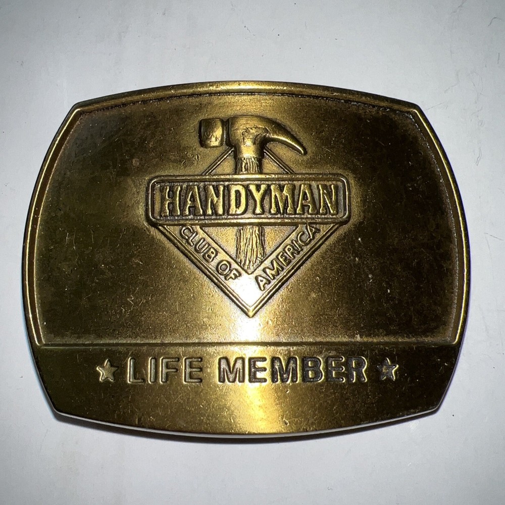 Handyman – Member Belt Buckle – 1996 – Club Of America