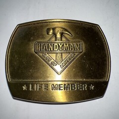 Handyman – Member Belt Buckle – 1996 – Club Of America