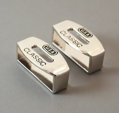 New 1 1/2&Prime; 38mm belt keepers(2 pcs set)(#51B) for man/women belt nickel finish