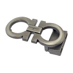 Brushed gunmeta Ferragamo Alloy Classic belt Buckle for 34-35mm belt Men