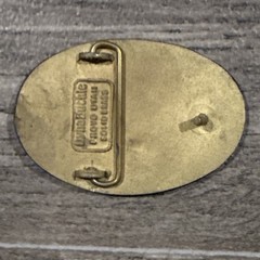 Vintage Dyna Buckle Solid Brass Belt Buckle Drilling Specialties Company Oil&Gas