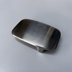 1.58 inches 40 mm Stainless Steel Rounded Rectangle Blank Belt Buckle US Stock
