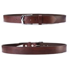 Milwaukee Leather MP7118 Men&rsquo;s Brown Premium Leather 1.5 Inch Wide Belt