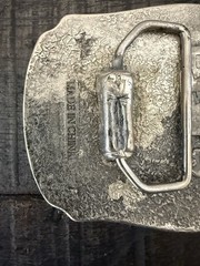 Vintage Limited Edition Levi’s Two Horse Brand Levi’s Strauss & CO. Belt Buckle