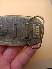 Belt Buckle Eagle The Great American Belt Buckle Company USA 1983 #D825 Vintage