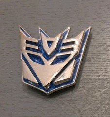 Transformers Decepticons 3D Metal Belt Buckle