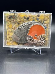 1990s Vintage Great American Buckle NFL Cleveland Browns Belt Buckle