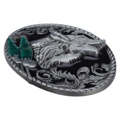 Wolf belt buckle for men&rsquo;s Western cowboy motorcycle riding