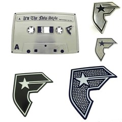 Famous Star And Stripes Belt Buckle Cassette Western Rodeo New Men Women Fashion