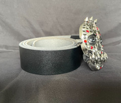 “Diseased” Skull Belt Buckle Archive 2007-09 Reworked 2026 OOAK Darren McNeese