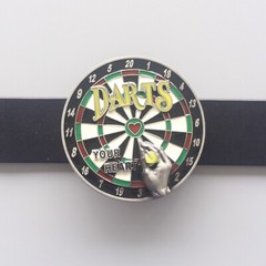 Vintage Style Bar Darts Dart Board Sport Belt Buckle Boucle de ceinture