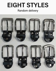 2 Pack Single Belt Buckle for Replacement, for Men Classic Belt Buckle…