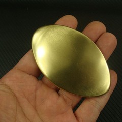 Solid Brass Oval shaped Western Belt Buckle Belt Buckle for 1.25&Prime; Belt Z521