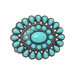 Ethnic Teen Belt Buckle Metal Belt Buckle for Replace Waist Belt Replacements