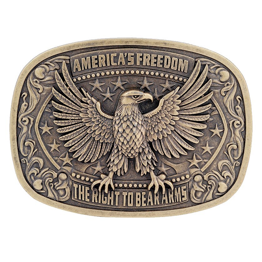 Eagle Belt Buckle Western Cowboy Cowgirl Native American Motorcyclist (XEG-08-G)