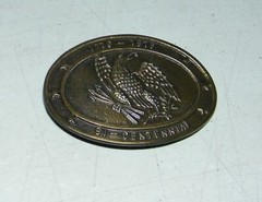 Bicentennial Eagle Patriotic United States of America Vintage 70&rsquo;s belt buckle