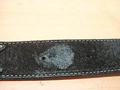 Nocona Leather Belt and 3D Flying Eagle Siskiyou Buckle Size 40 Vintage 1982 USA