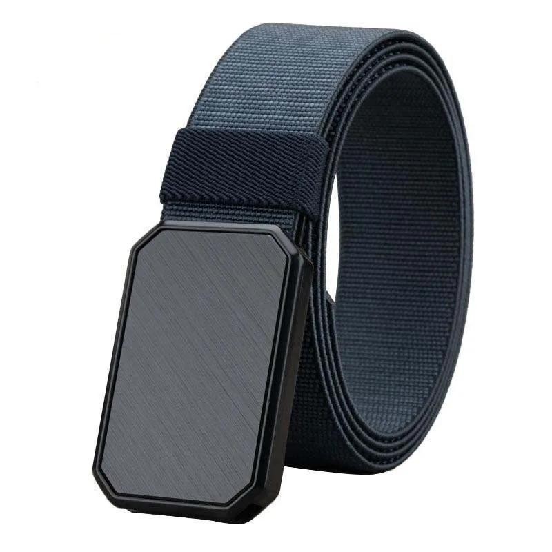 Men&rsquo;s Stretch Belt Quick Release Belt Magnetic Buckle Elastic Webbing Outdoor